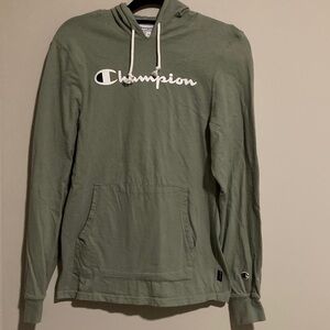 Champion Men's Olive Hoodie